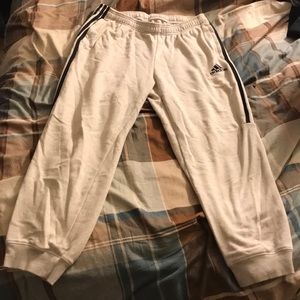 Adidas XL Men’s Cream Color Joggers